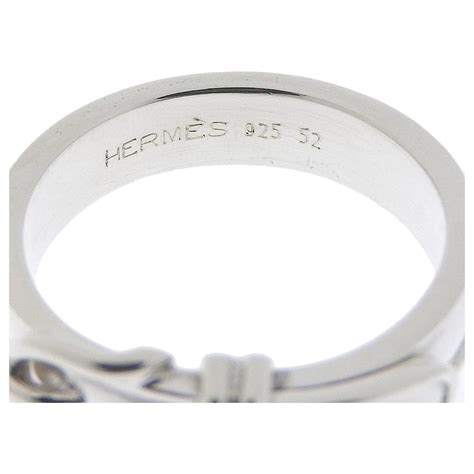 bague hermes argent h|bijouterie en argent hermes.